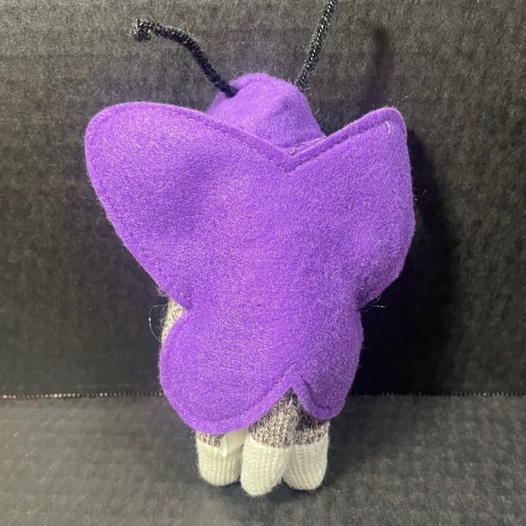Seasons of Cannon Falls Sock Monkey Butterfly NWOT EXCELLENT - Picture 3 of 9